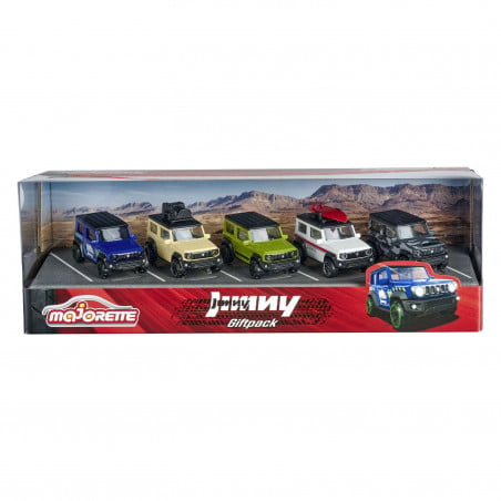Majorette Gift Pack 5 Coches Suzuki Jimny