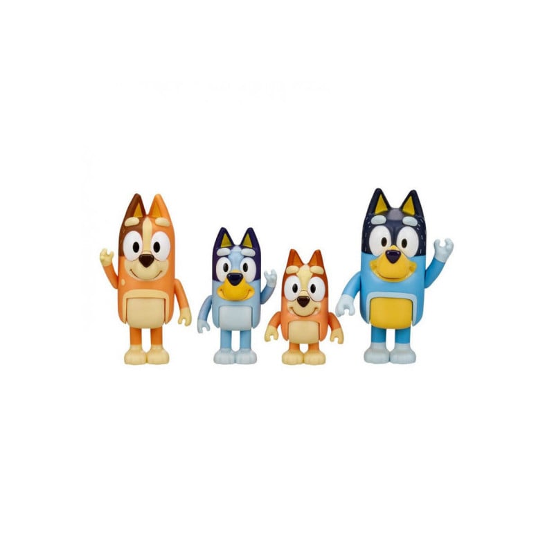 BLUEY PACK DE 4 FIGURAS