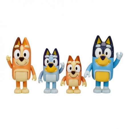 BLUEY PACK DE 4 FIGURAS