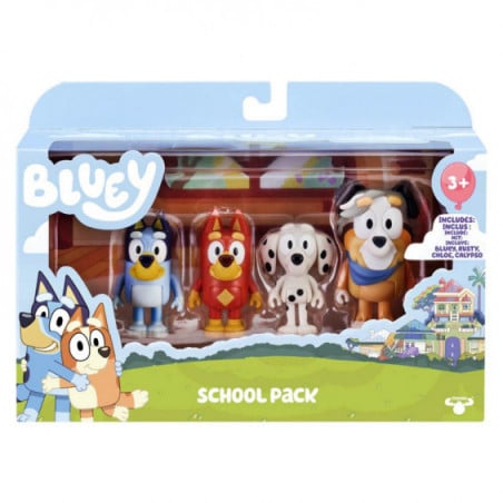 BLUEY PACK DE 4 FIGURAS