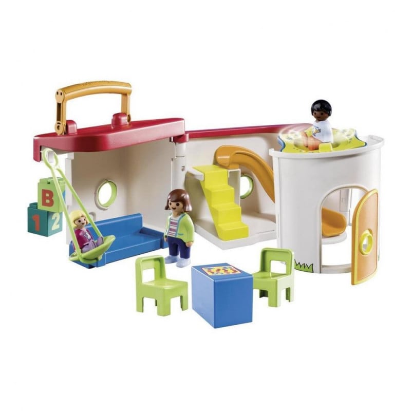 1.2.3 PLAYMOBIL GUARDERIA MALETIN