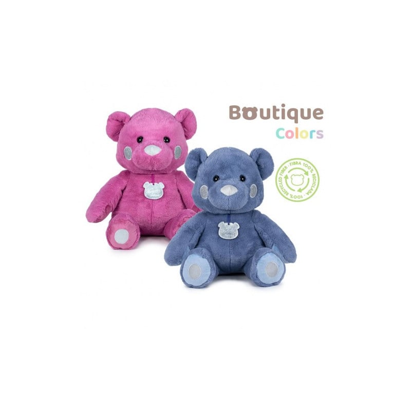 Peluche Oso Colores Azul/Rosa