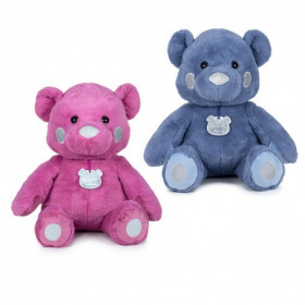 Peluche Oso Colores Azul/Rosa