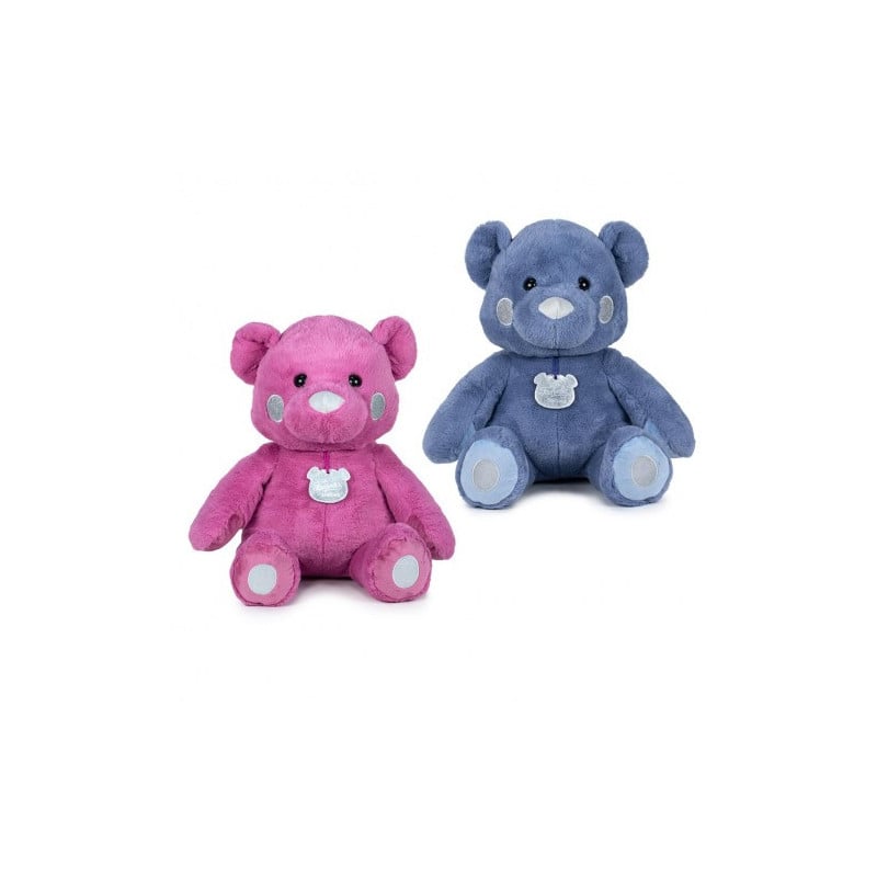 Peluche Oso Colores Azul/Rosa