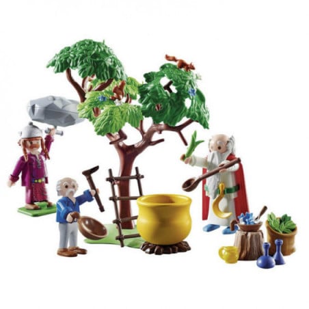 PLAYMOBIL ASTERIX: PANORAMIX CON EL CALDERO DE LA