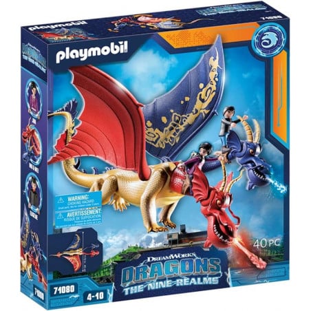 PLAYMOBIL DRAGONS: NINE REALMS: WU & WEI & JUN
