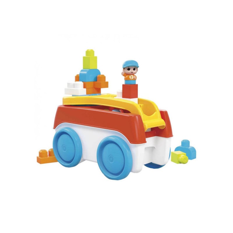 MEGA BLOCKS REMOLQUE CON BLOQUES