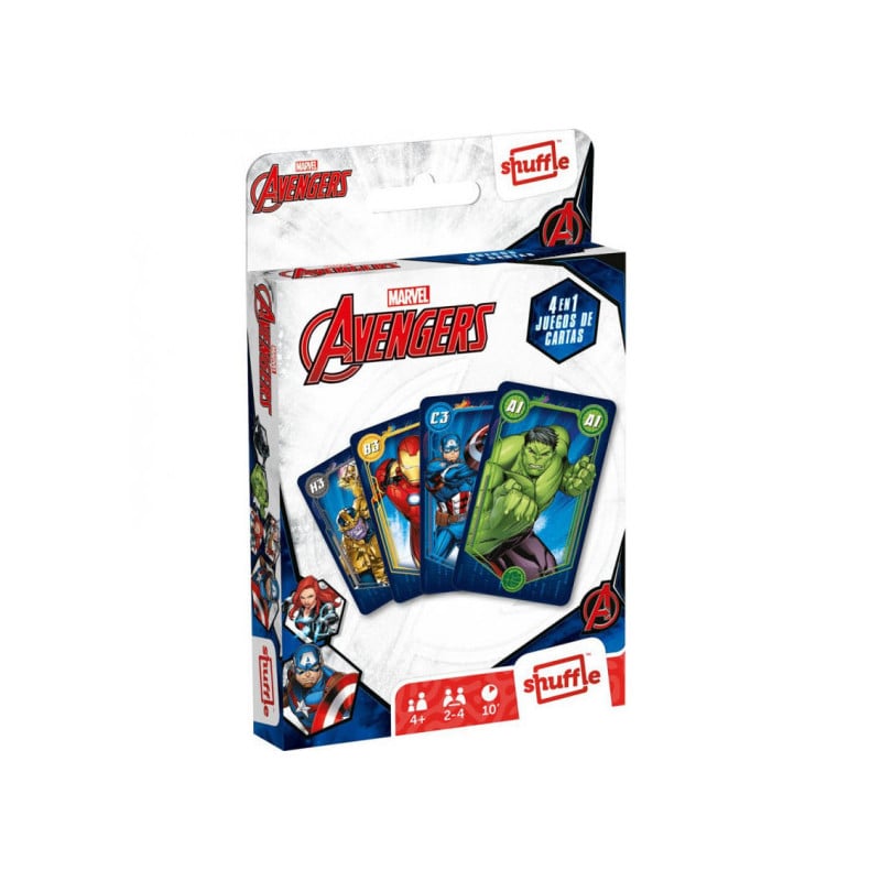 JUEGO DE NAIPES THE AVENGERS