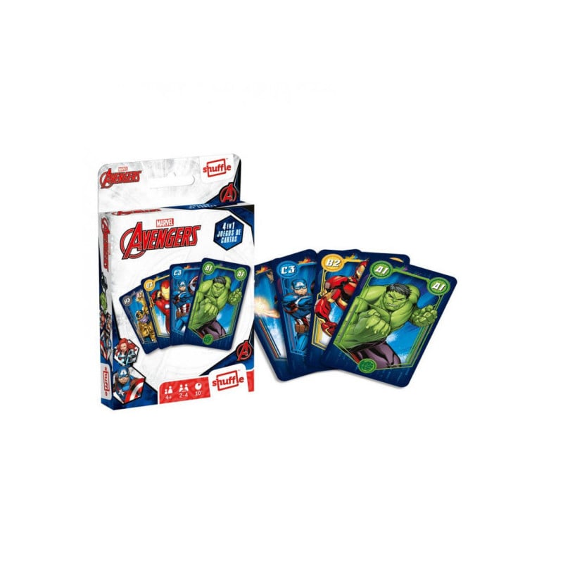 JUEGO DE NAIPES THE AVENGERS