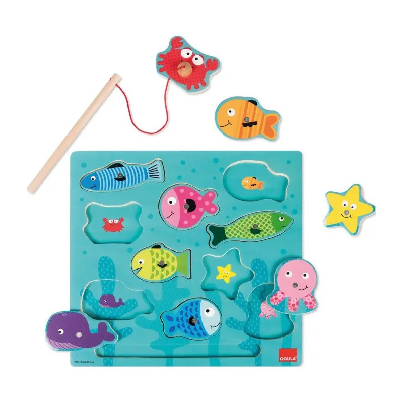 Puzzle Pesca Magnético