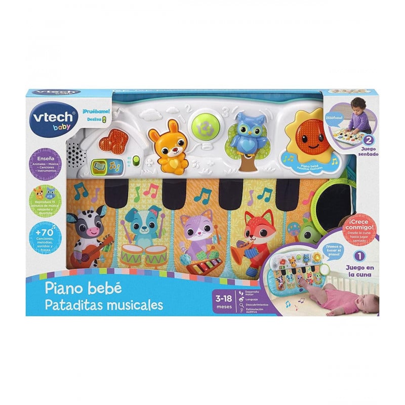 PIANO BEBE PATADITAS MUSICALES
