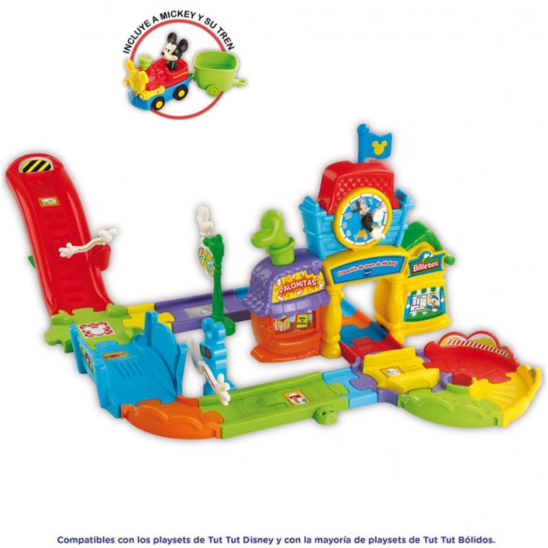Tut Tut Bólidos Estación de Tren de Mickey