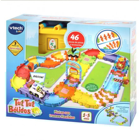 Tut Tut Bólidos Pistas con Tramos Flexibles