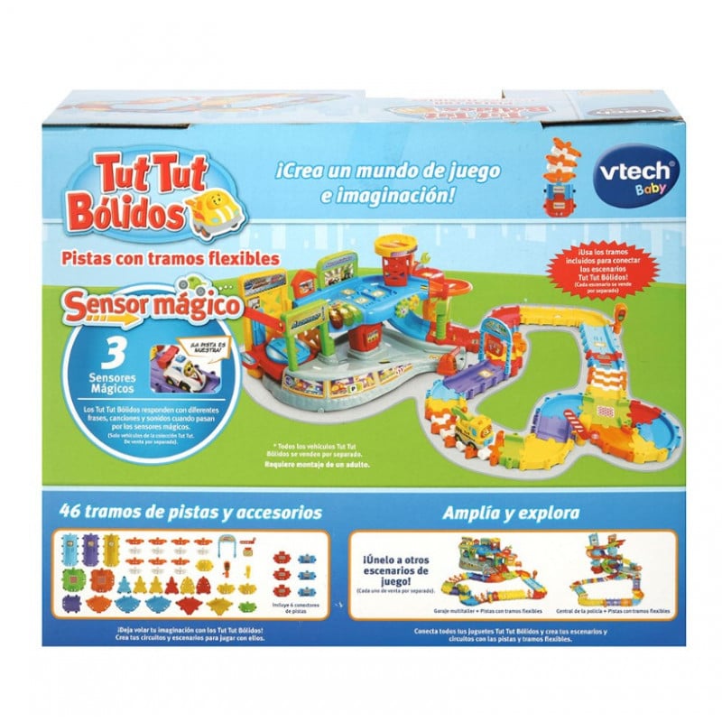 Tut Tut Bólidos Pistas con Tramos Flexibles