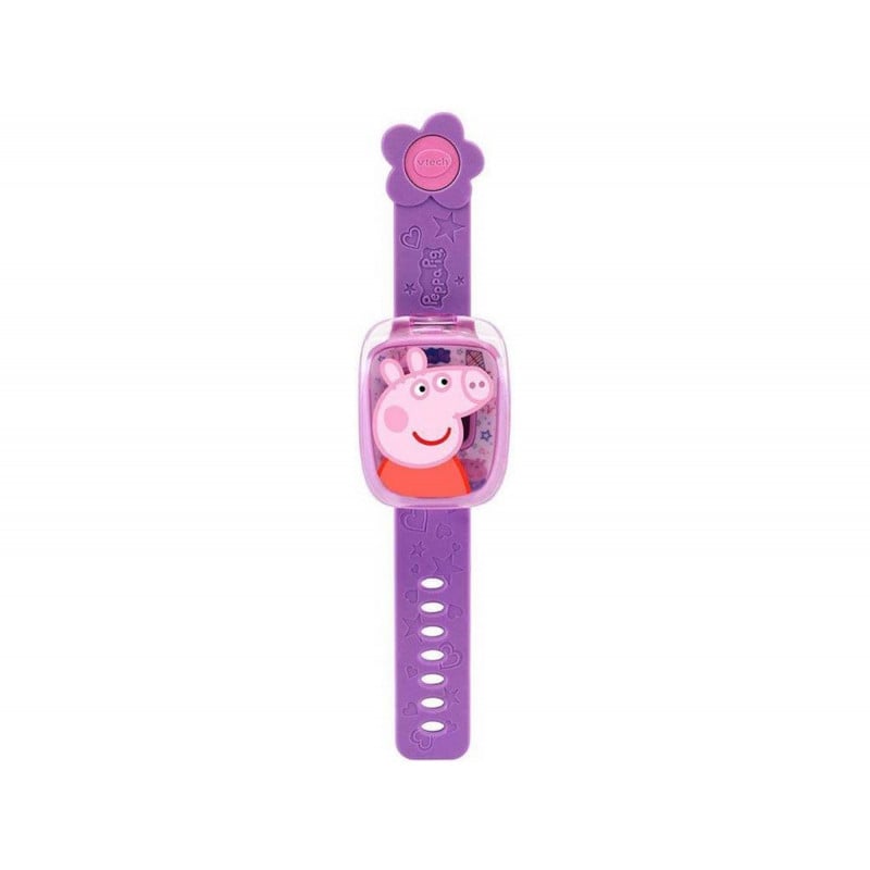 RELOJ PEPPA PIG MORADO