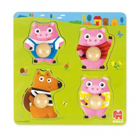 3 LITTLE PIGS PUZZLE