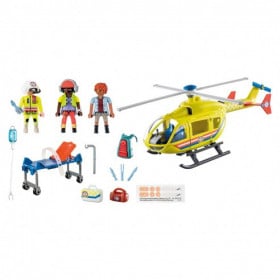 PLAYMOBIL CITY LIFE HELICOPTERO RESCATE 2