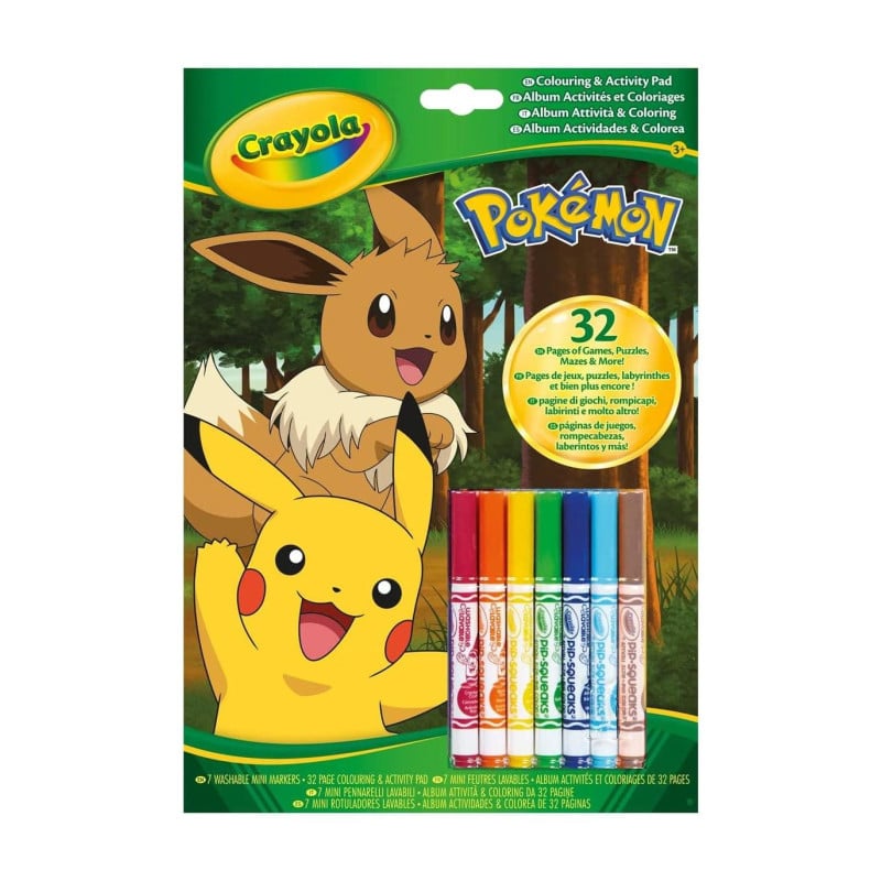 Libro De Actividades Pokemon