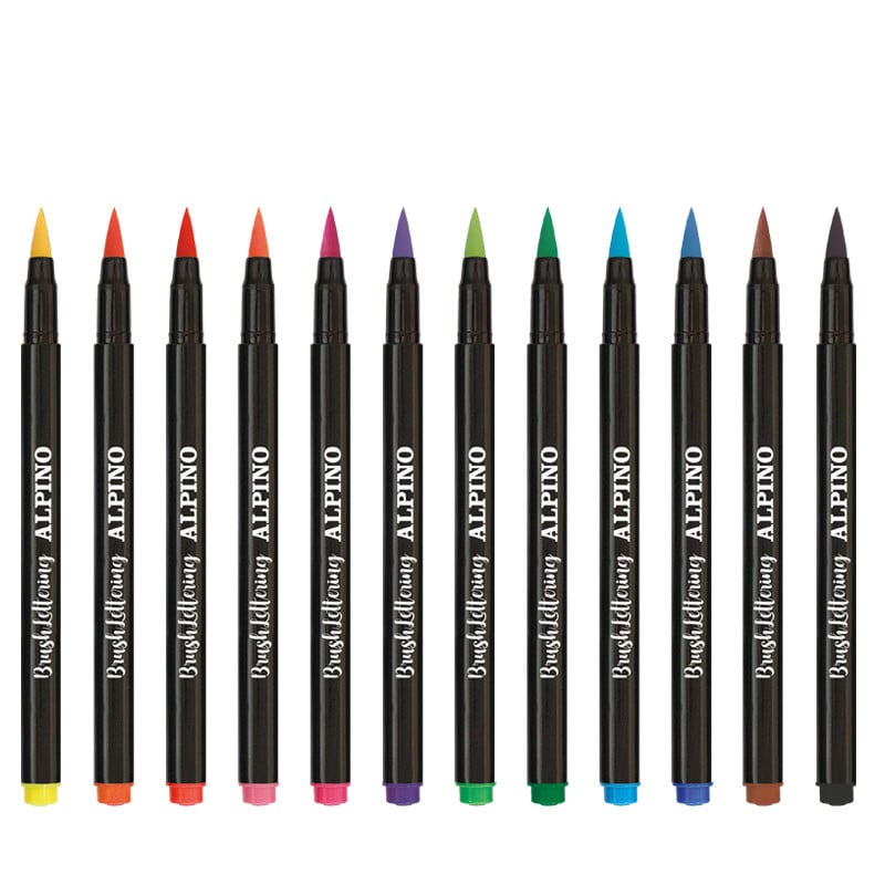 12 Rotuladores Lettering Experience