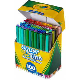 100 Rotuladores Super Punta Lavables