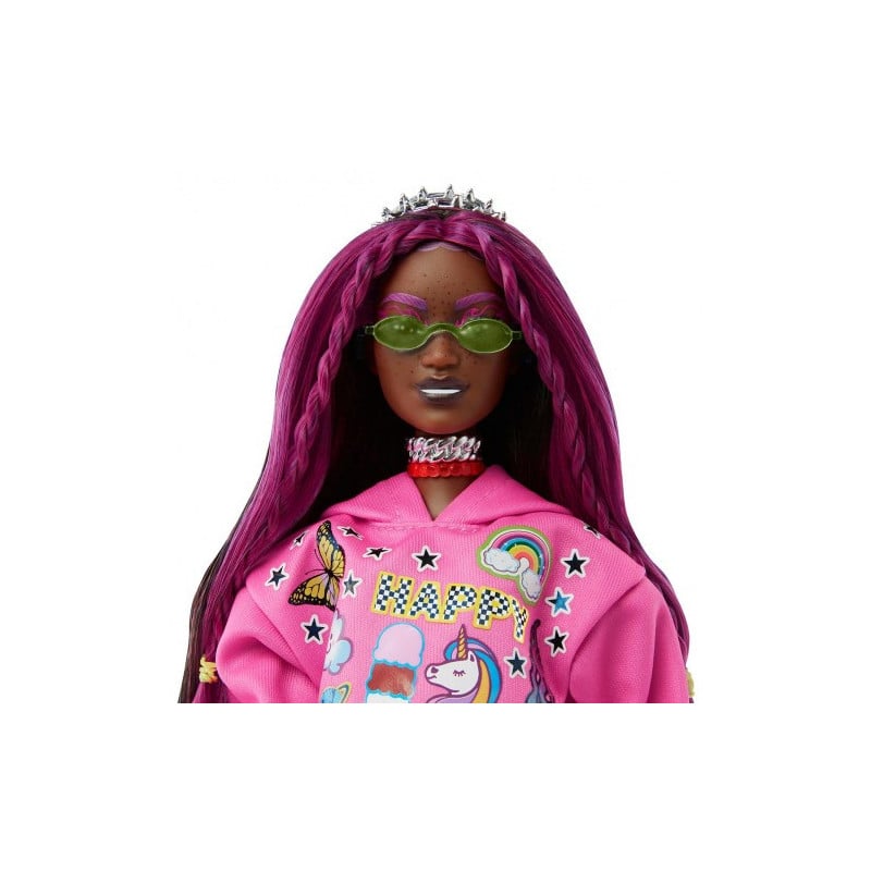 BARBIE EXTRA CONJUNTO ROSA