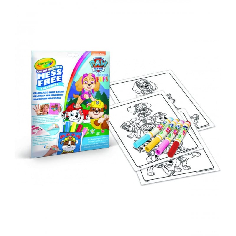 Colorea Sin Manchas Color Wonder Patrulla Canina