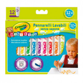 SET 12 ROTULADORES LAVABLES