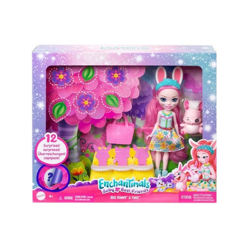 ENCHANTIMALS BESTIE BRE BUNNY & TIST BUN