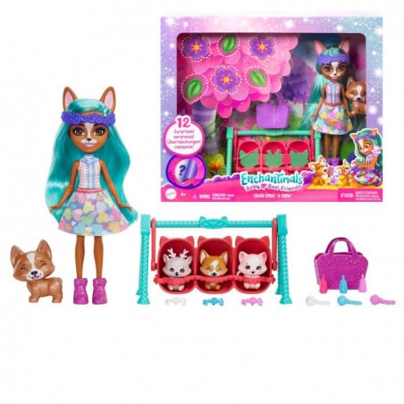 ENCHANTIMALS BFF CRIZZIA COGI Y SHOW