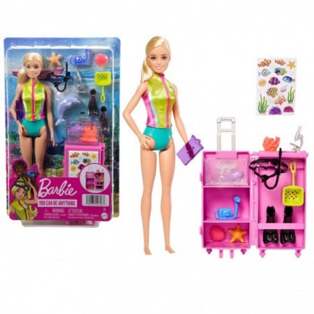 BARBIE TU PUEDES SER BIOLOG MARINA