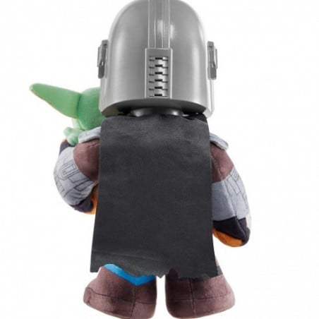 STAR WARS PELUCHE MANDALORIAN CON GROGU