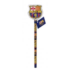 LAPIZ CON GOMA DECORADA FC BARCELONA