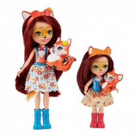 ENCHANTIMALS MUÑECA Y HERMANITA SURTIDAS 2