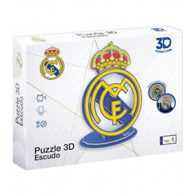 PUZZLE 3D ESCUDO REAL MADRID