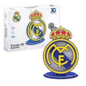 Puzzle 3D Escudo Del Real Madrid 2