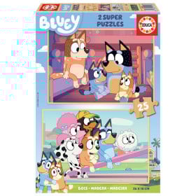 Puzzle 2 x 25 Bluey