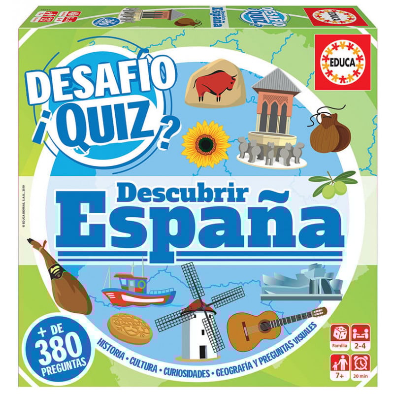 DESAFIO QUIZ DESCUBRIR ESPAÑA