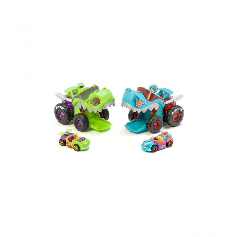 T-RACERS PLAYSET 1X6 MEGA WHEELS T-SHARK