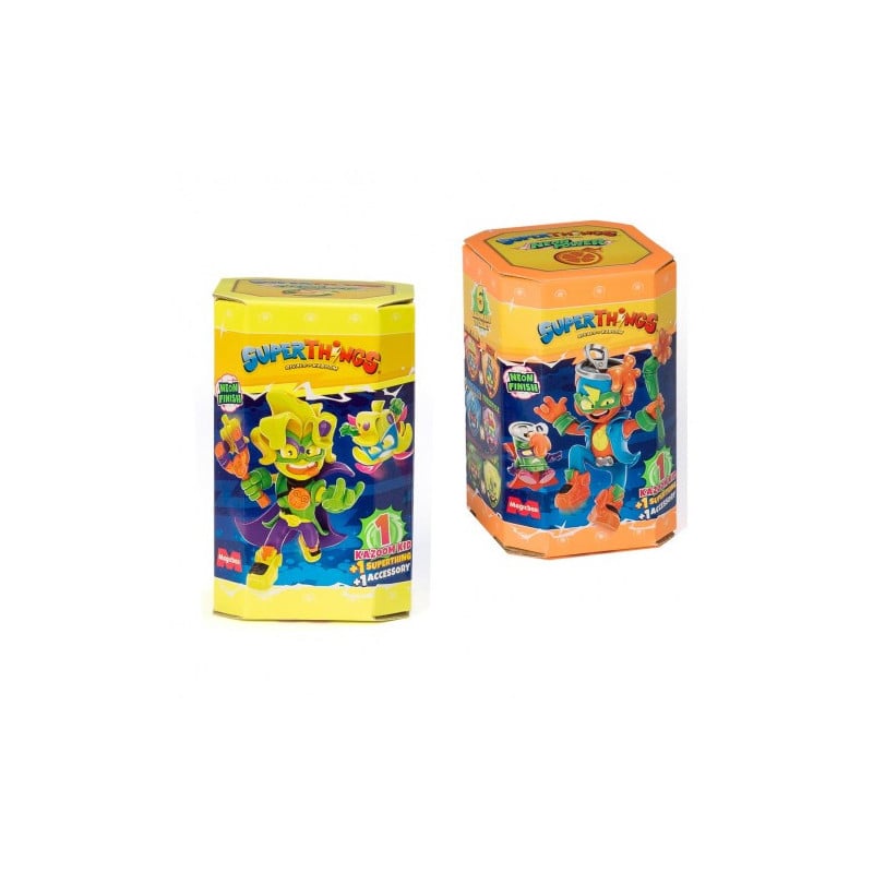 SUPERTHINGS NEON POWER KAZOOM KID + ACCE