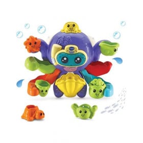 Pulpo Bebé Juega En El Baño 2