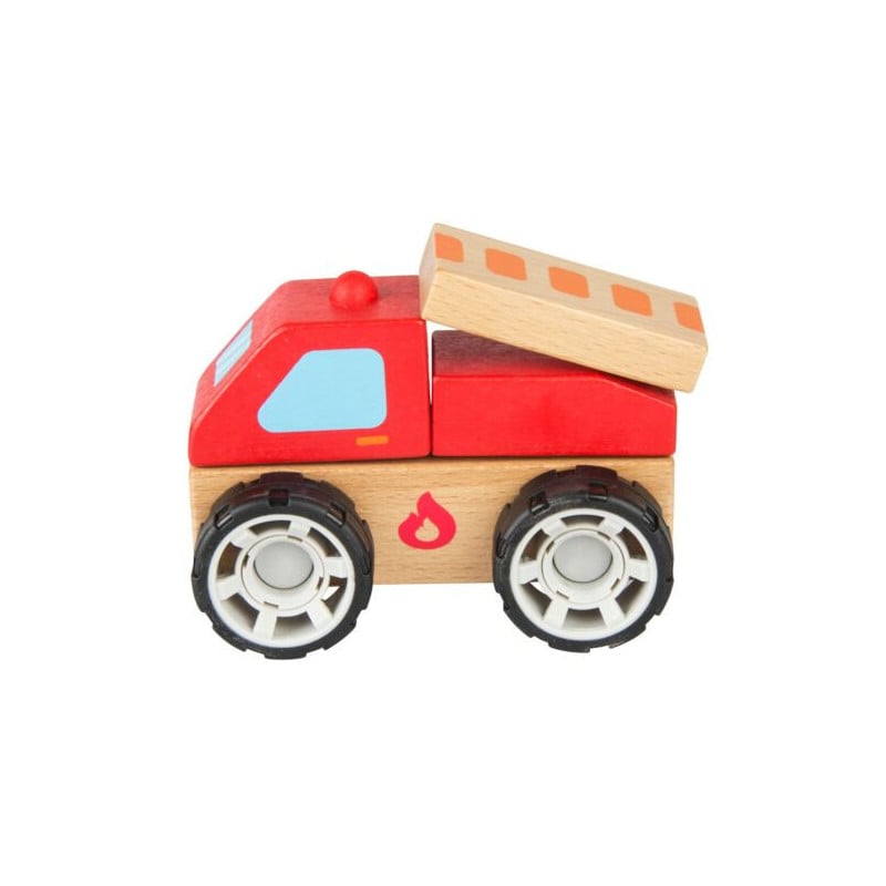 Camión de Bomberos de Madera