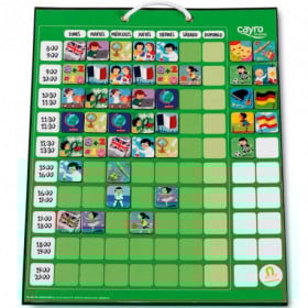 Tabla Horario Escolar 2