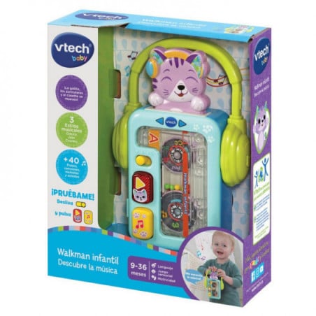WALKMAN INFANTIL DESCUBRE