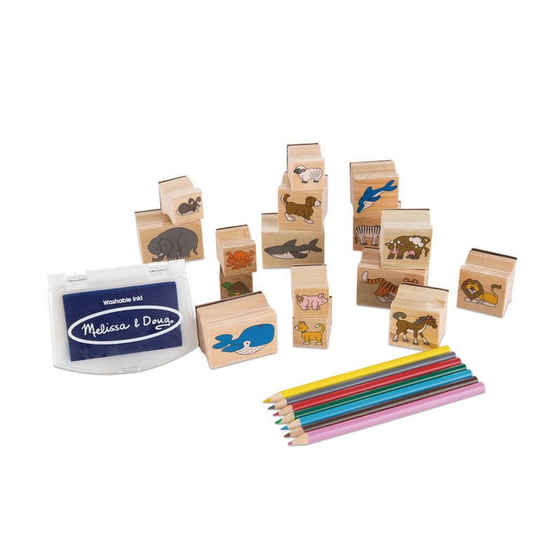 Juego de Sellos de Animales