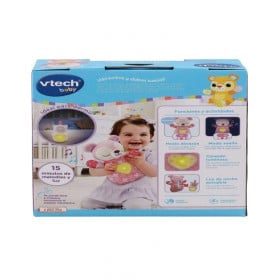 PELUCHE DE CUNA OSITO MELODIAS ROSA 2