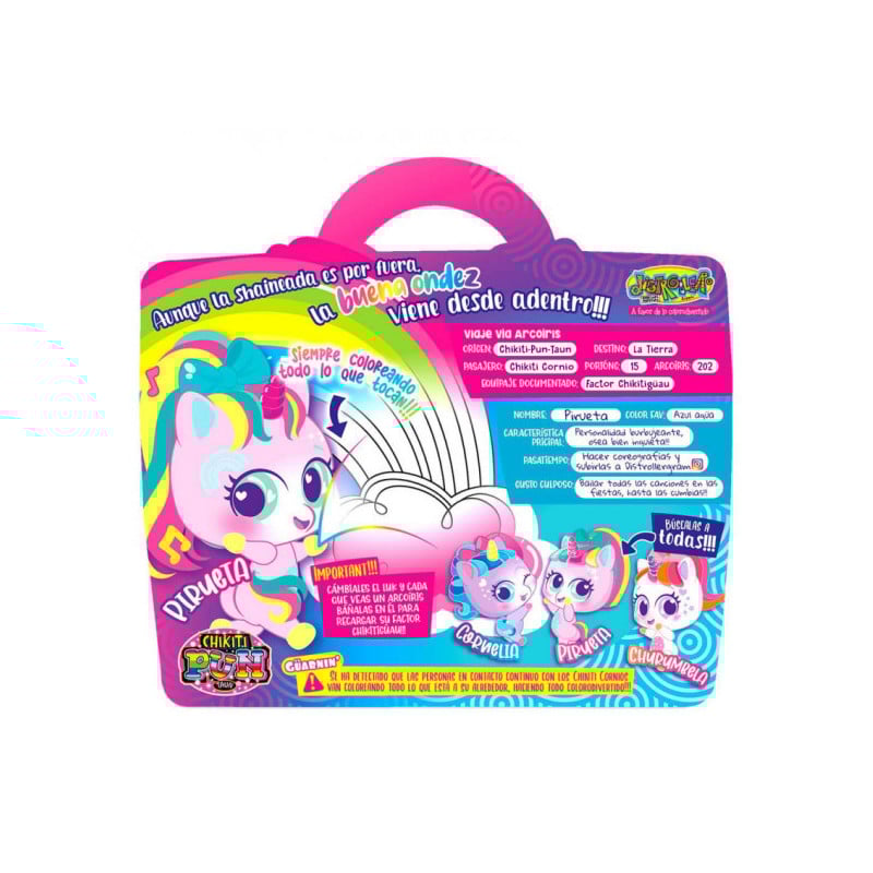 CHIKITICORNIO ROSA PIRUETA