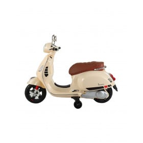 MOTO ELEC. VESPA CREMA 6V 4.5 AH MP3 2