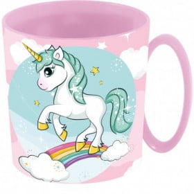 TAZA MICRO UNICORN RAINBOW 350 ML