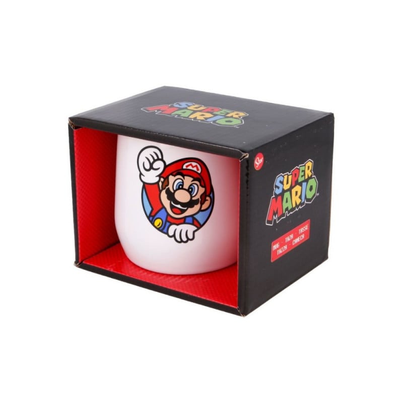 TAZA CERAMICA SUPER MARIO 360 ML C/CAJA