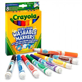 Set de 8 Colores Ultra Lavables